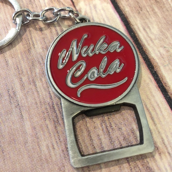 Fallout Nuka Cola Keychain Bottle Opener - Picture 2 of 6